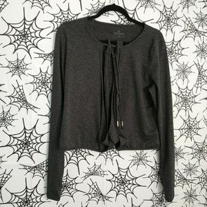 Ethona Long Sleeve Wrap Activewear Top